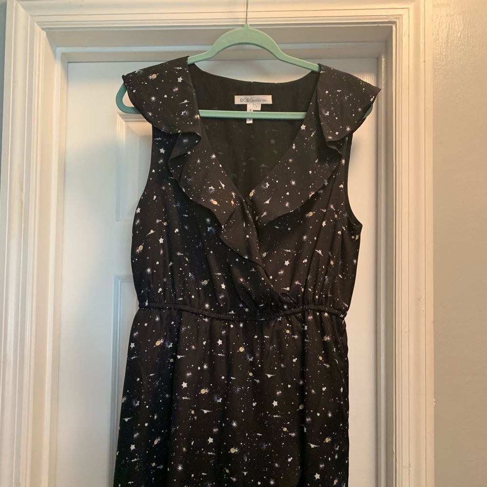 BCBGeneration Galaxy Pattern Dress